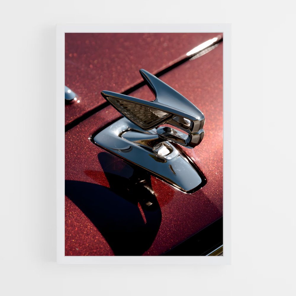 Poster L'Élégance Aérienne – affiche Bentley (vue 3)